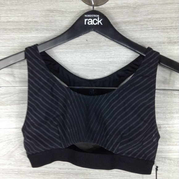 Alo Reflective Moonlit Cutout Bra - Picture 4 of 7